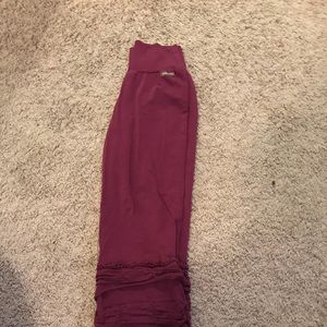 Matilda Jane cranberry colored pants! Size medium!